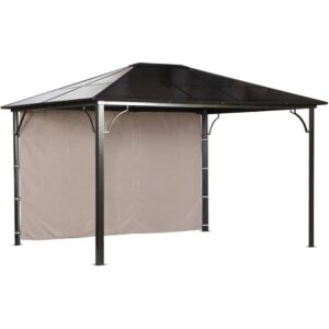 gazebo privacy side panel wall curtain patiosindesign patios indesign