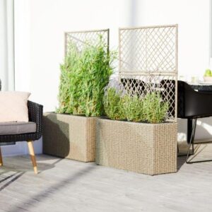 berke tan patios indesign patiosindesign -planter-box-with-espalier