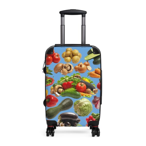 Suitcase fruit decoration