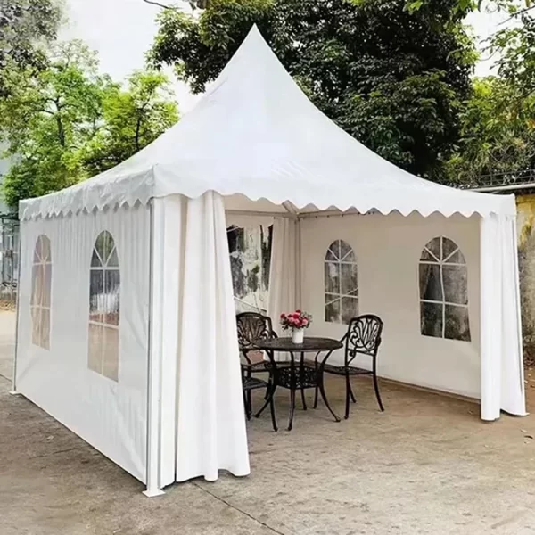 FEAMONT high peak 3 x3 5x5 6x 6m pagoda large portable gazebo tents for event tent - Image 6