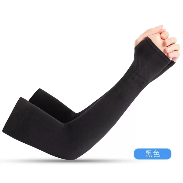 Mosquito repellent outdoor driving arm sleeves in summer Ice silk sun sleeves for men and women UV pr - Image 5