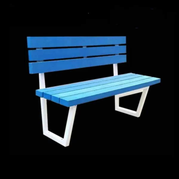 Garden Amusement Park Leisure Chair Bench PE Seat Decoration Park Benches Lighting Seat Rail RGBW Color Furniture - Image 2