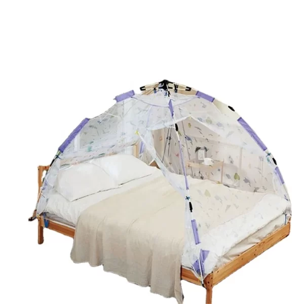 Anti-Mosquito Insect Prevention Mesh Automatic Pop Up Tent Outdoor Camping Tent Mosquito Net - Image 2